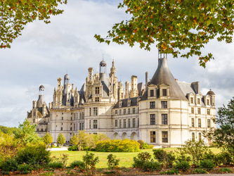 Le château de Chambord et la vallée de la Loire